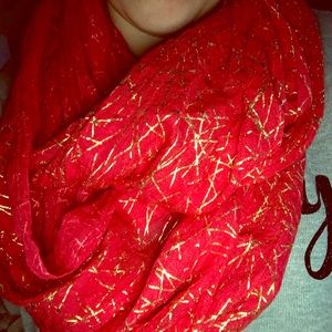 Metallic Infinity Scarf